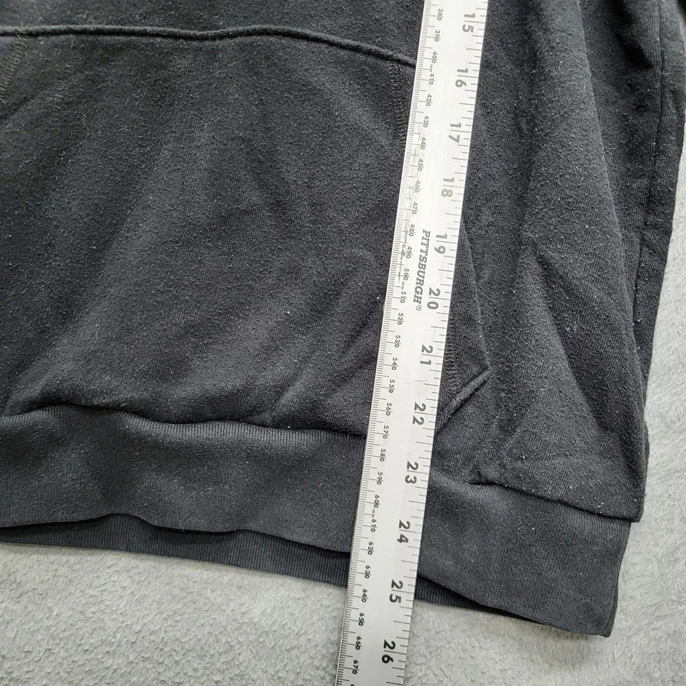 Victoria's Secret PINK Women‎ Sweatshirt M Black Colorblock Logo